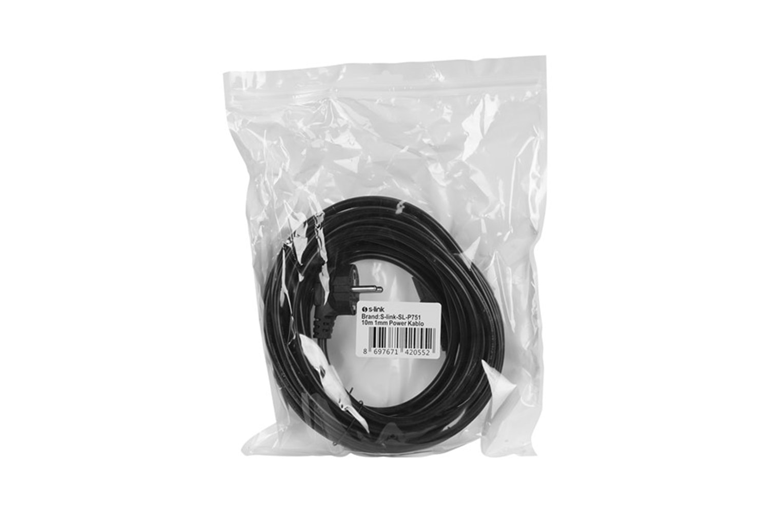 S-link SL-P751 10m 1mm Power Kablo
