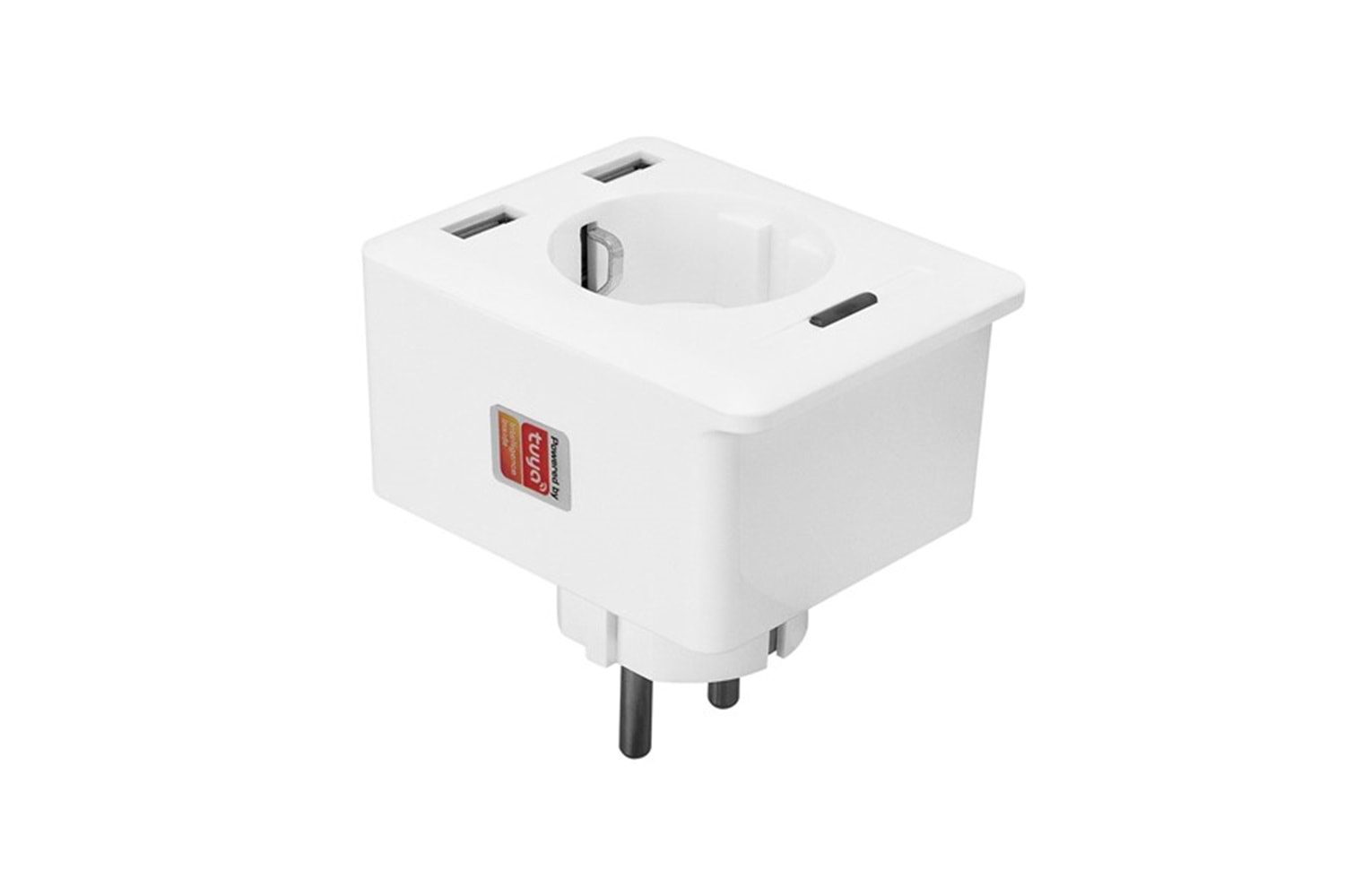 S-Link Swapp SL-04 10A Akım Korumalı Akıllı Priz 2 USB 2.4 Ghz Wifi TUYA Destekli