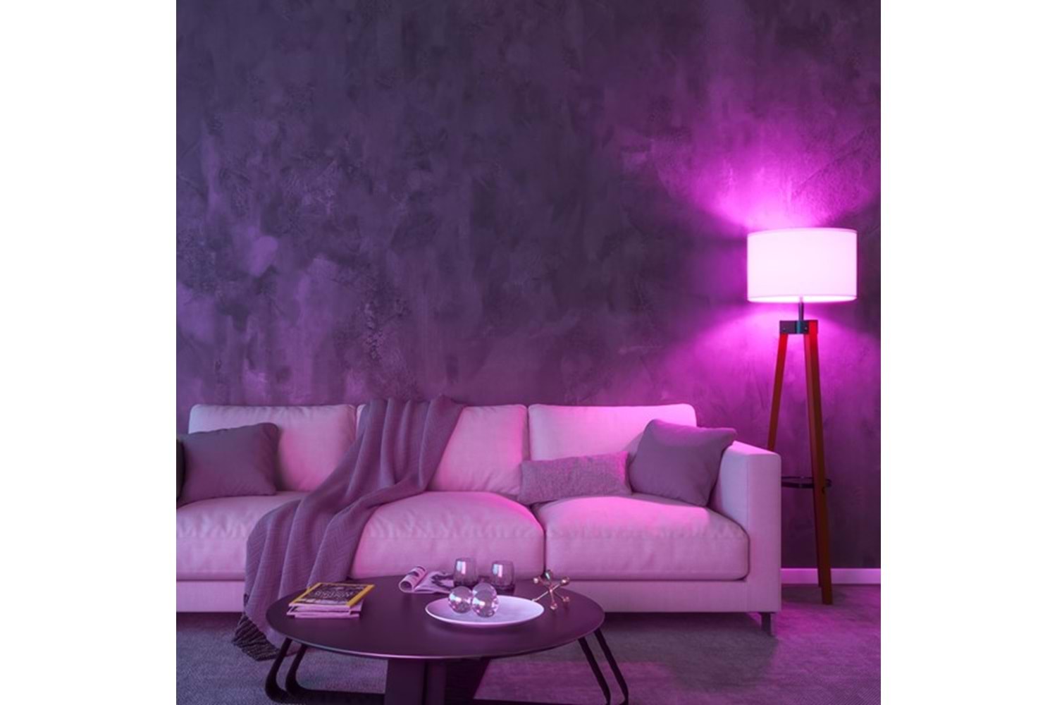 S-Link Swapp SL-RGB12 Smart/Akıllı RGB Lamba/Ampul 12W 50Hz 1000lm Wifi TUYA Destekli