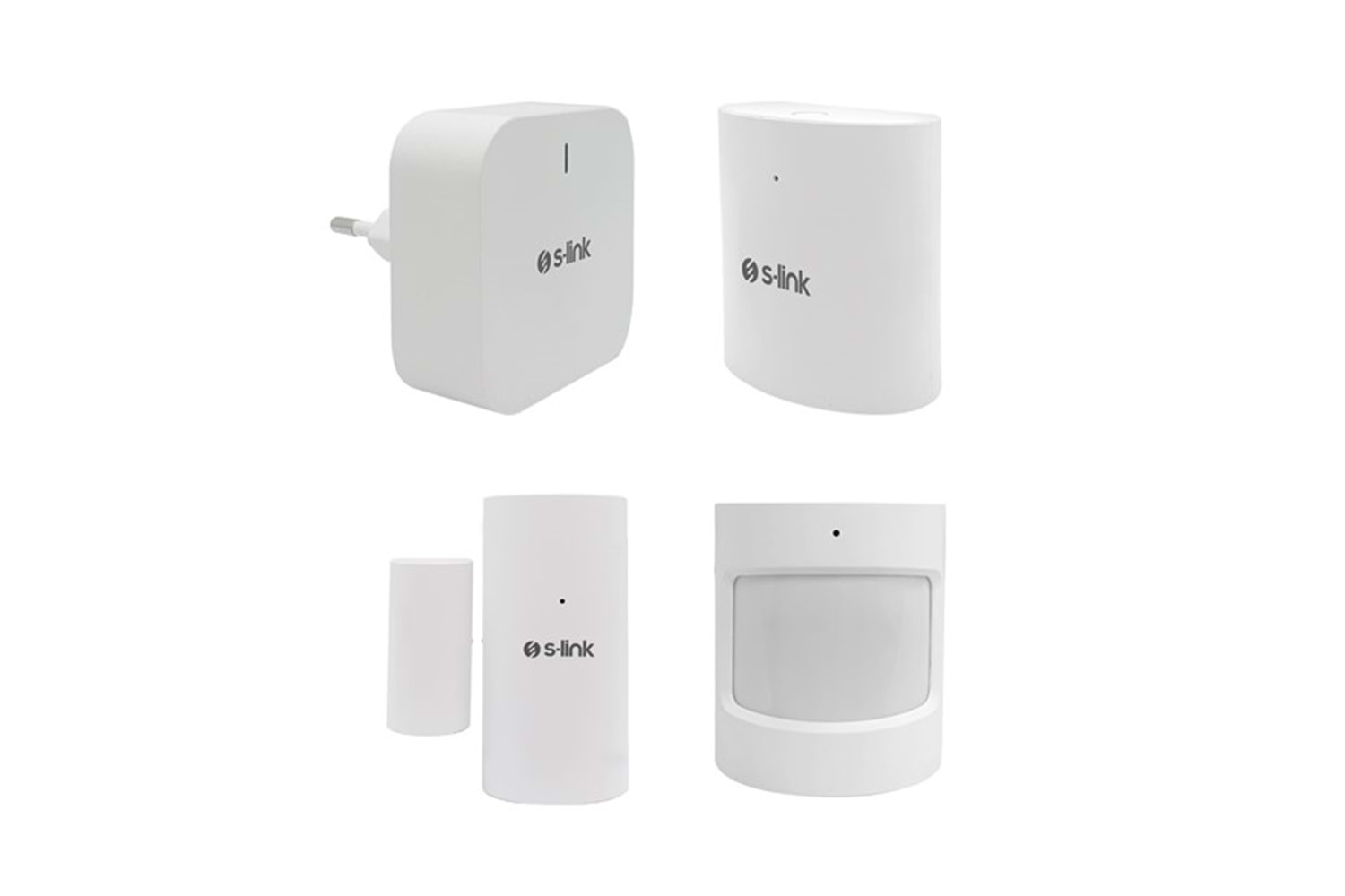 S-link SL-ZS01 Zigbee Sensör Seti 1 Gateway ve 3 Parça Sensör Zigbee TUYA Uyumlu