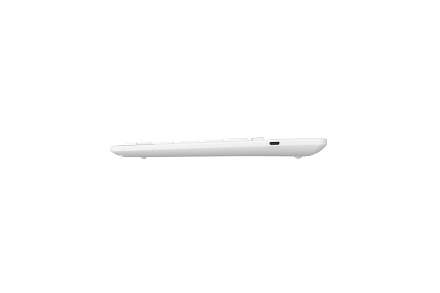 Everest KB-BT82 Beyaz/Gümüş Bluetooth Ultra İnce+Şarjlı Q Mac/Win/Android/Ios Uyumlu Kablosuz klavye
