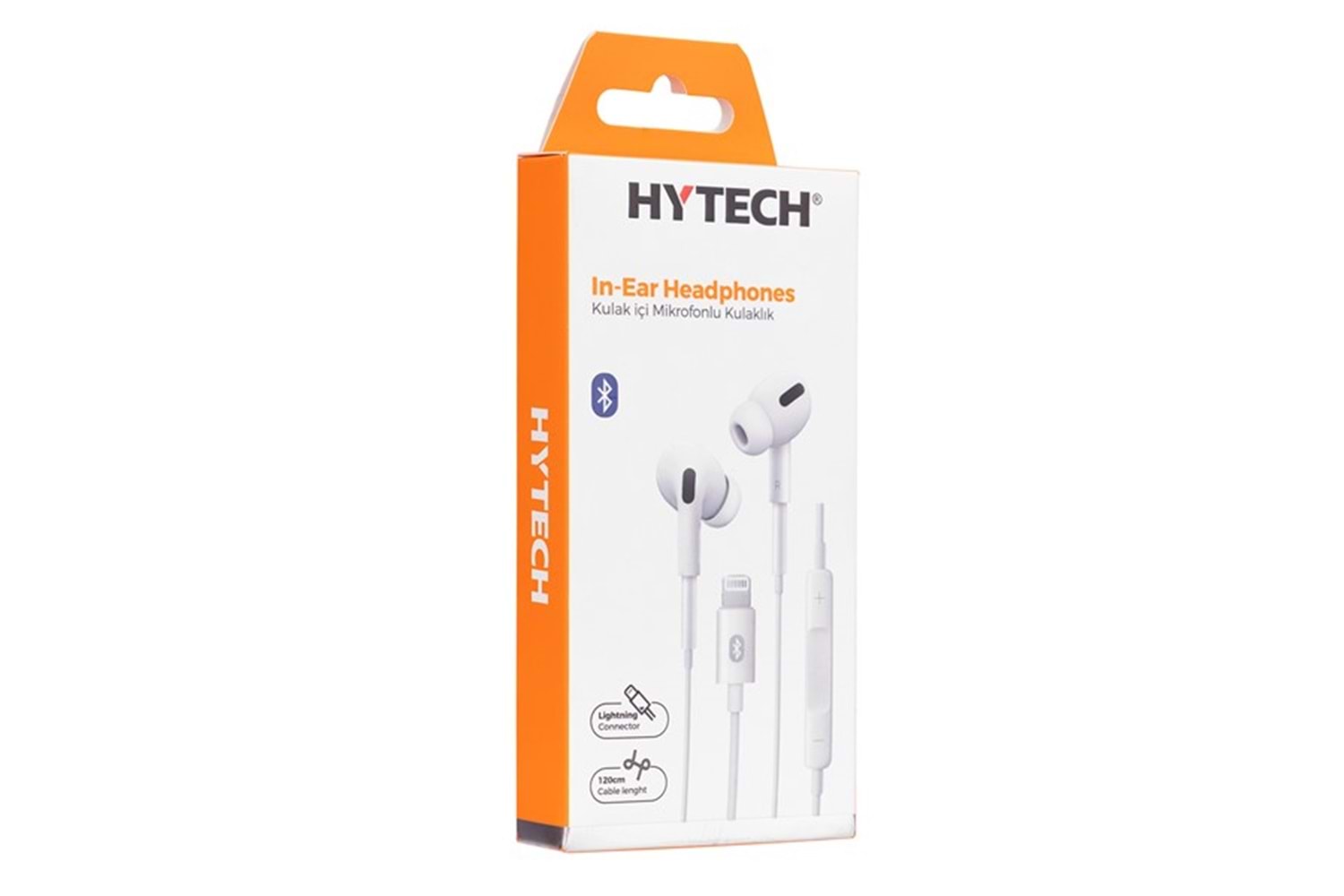 Hytech HY-XBK52 Beyaz Bluetooth Kulak içi Mikrofonlu Kulaklık