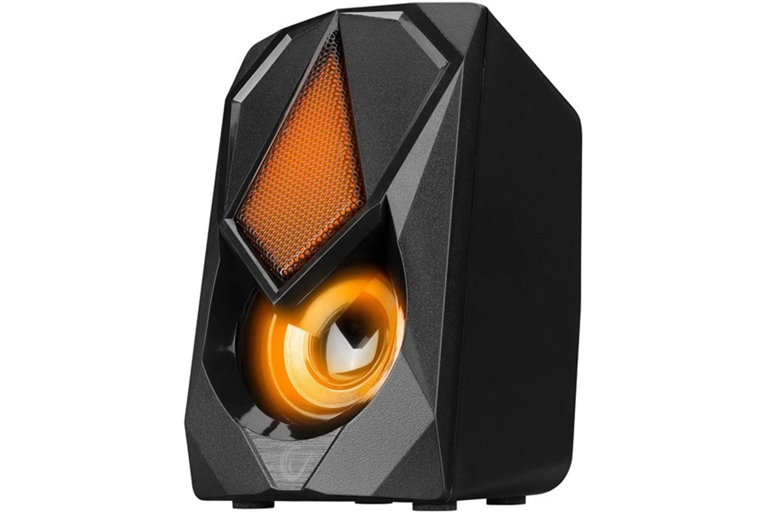 RAMPAGE RMS-G19 2.0 5 Watt LED Işıklı Siyah Multimedia Speaker