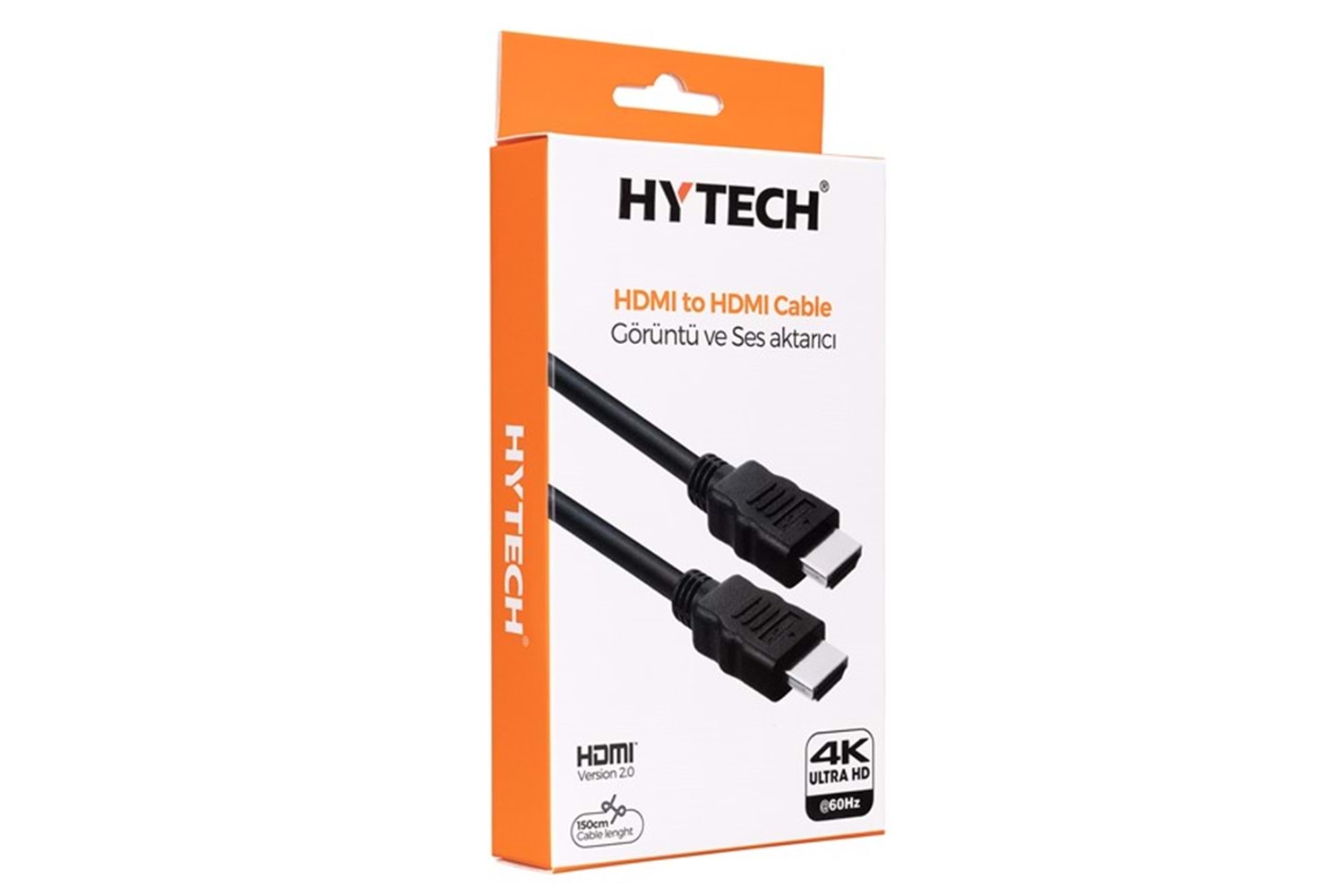 Hytech HY-XHD01 HDMI TO HDMI 1.5m Sinema 4K (4096*2160) Görüntü ve Ses Aktarıcı Kablo
