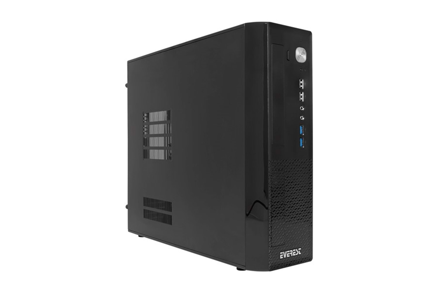 EVEREST TFX01 200W Siyah Slim PC Kasası
