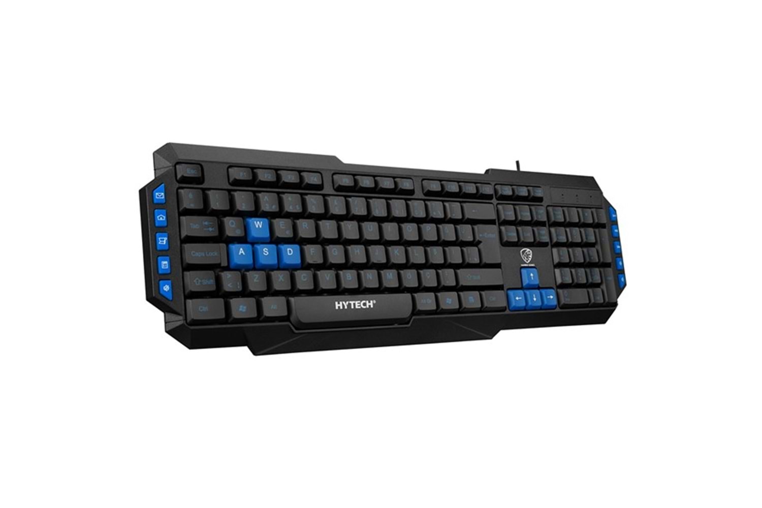 Hytech HYK-46 GAMY Siyah USB Mavi Tuşlu Q Gaming Oyuncu Klavyesi