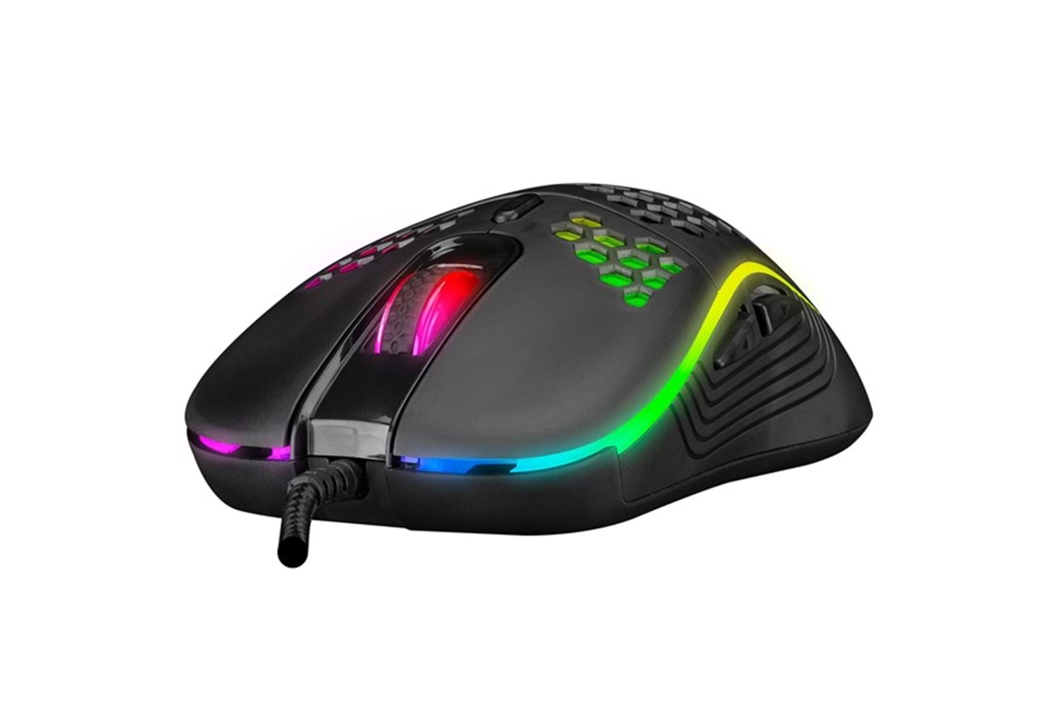 Everest SM-G66 X-HOLE Usb Siyah 7D Optik 8000dpi LED Işıklı Gaming Oyuncu Mouse