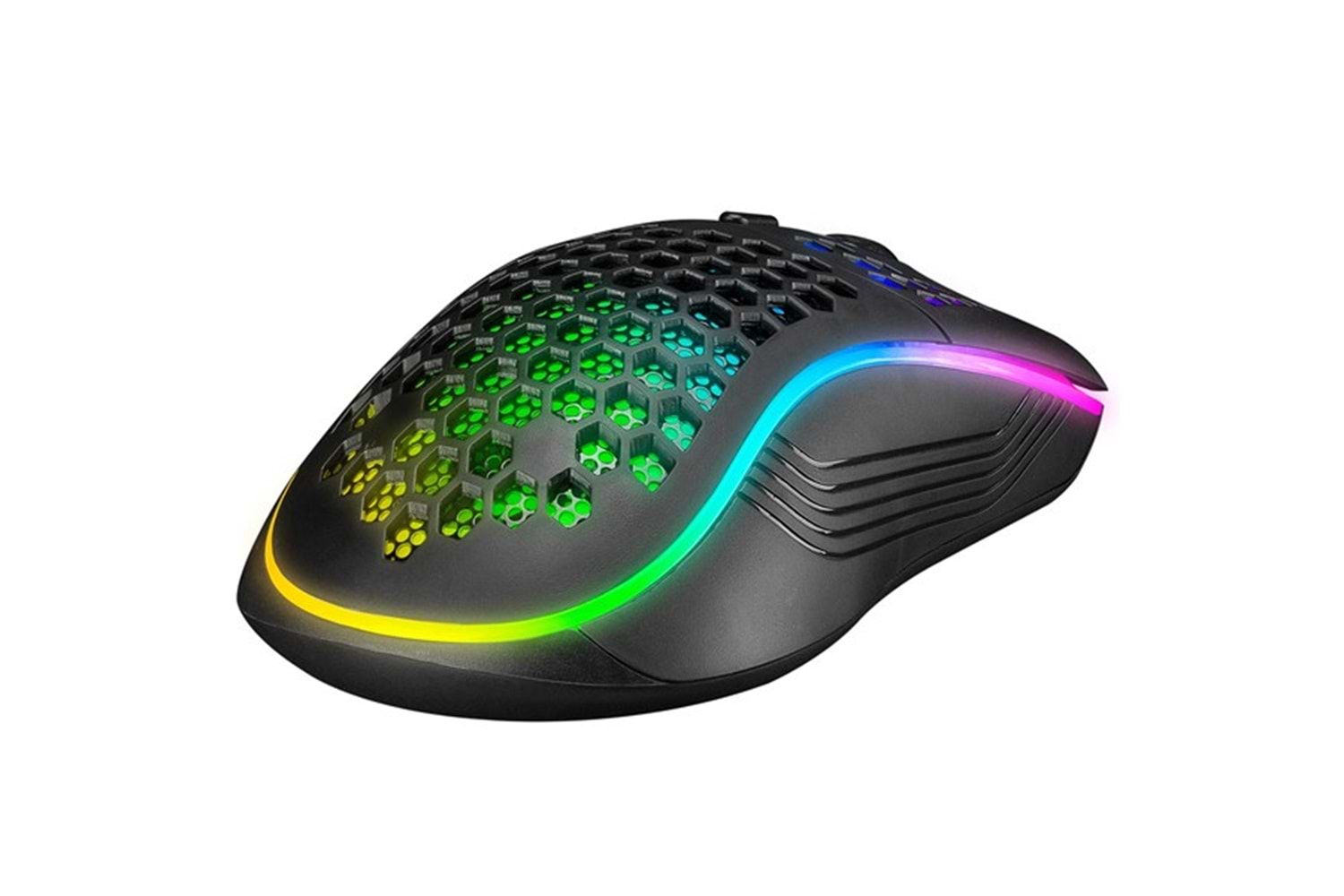 Everest SM-G66 X-HOLE Usb Siyah 7D Optik 8000dpi LED Işıklı Gaming Oyuncu Mouse