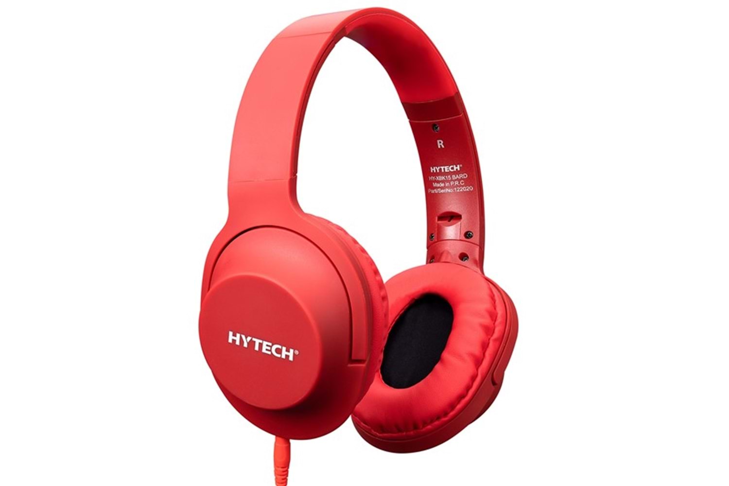 Hytech HY-K19 REMINOR Kırmızı 3,5mm Harici Kablolu PC&Telefon Mikrofonlu Kulaklık