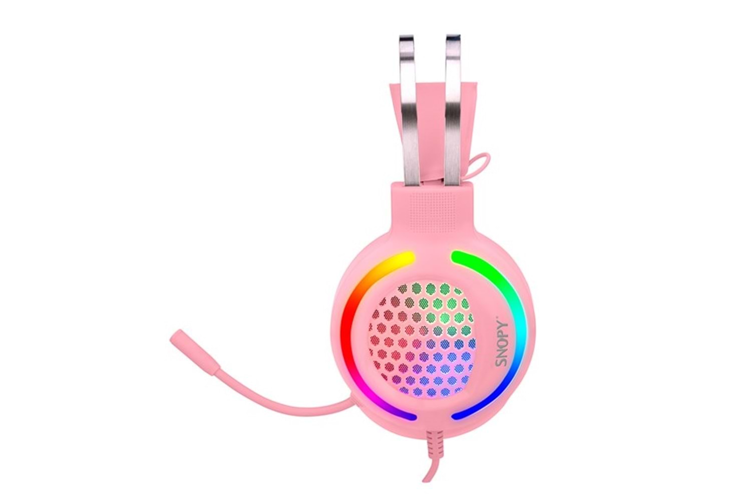 Snopy SN-GX82 PINKY Pembe 3,5mm Gaming Oyuncu Mikrofonlu Kulaklık