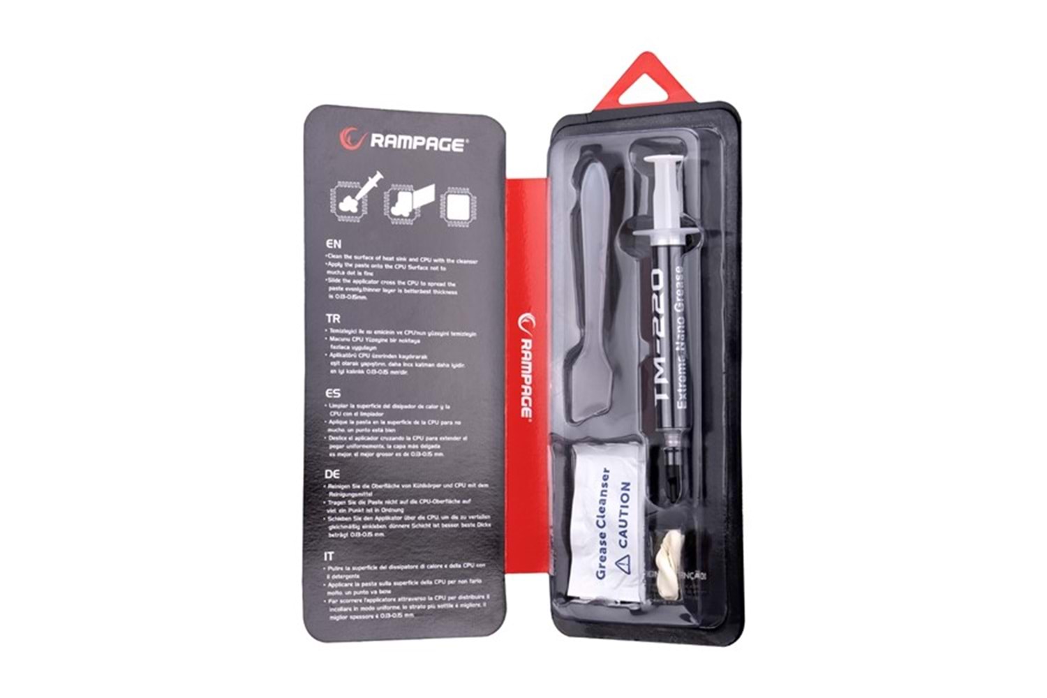 Rampage TM-220 2g 11w/m.K Gri Yüksek Performans Termal Macun