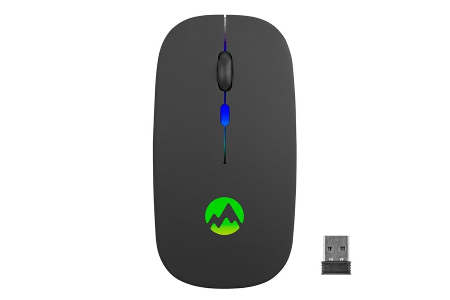 Everest SMW-710 Usb 2.4Ghz Siyah Ledli 800/1200/1600dpi Şarjlı Kablosuz Mouse