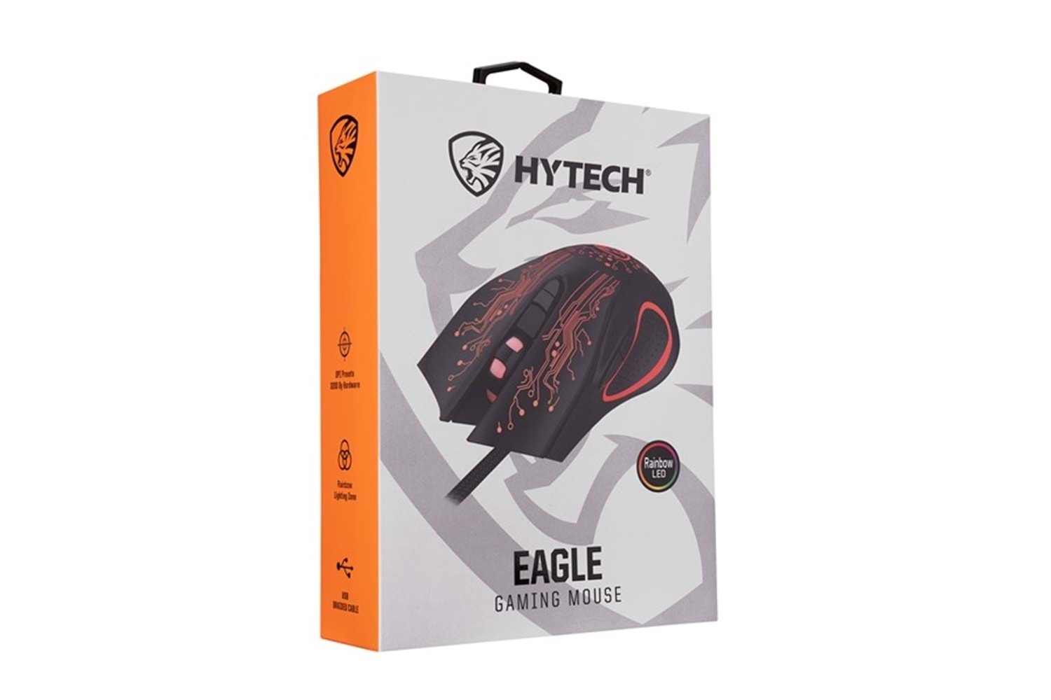 Hytech HY-X8 Eagle Siyah 320dpi Gaming Oyuncu Mouse