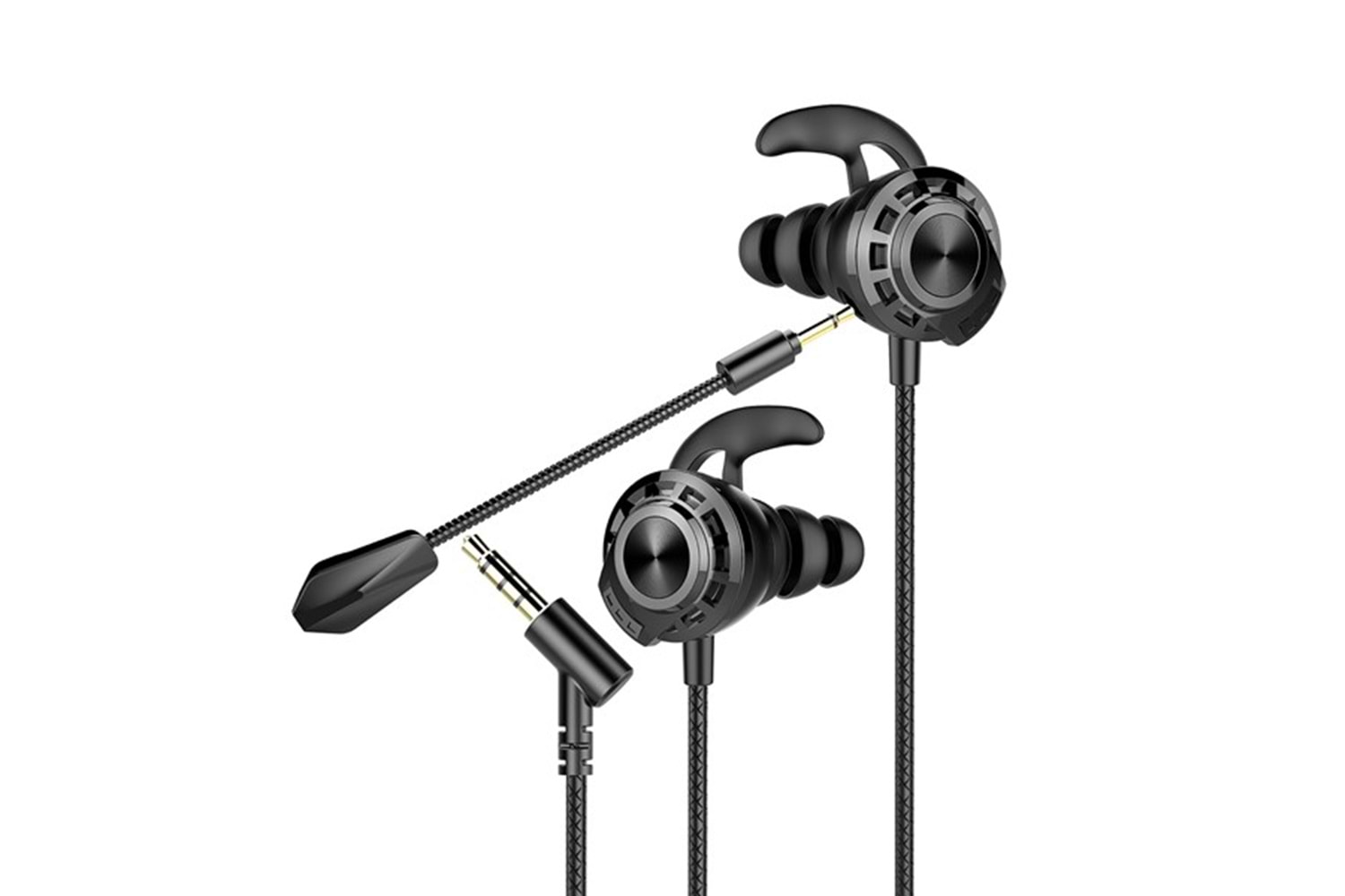 Rampage RM-K36 PROUD 3,5mm Gaming Siyah Kulak İçi Mikrofonlu Kulaklık