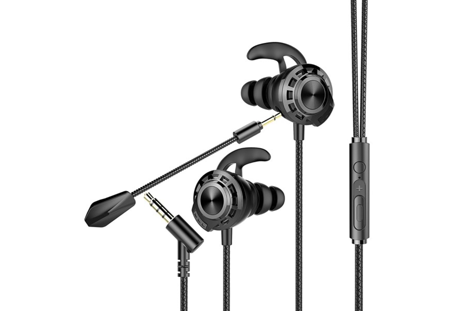 Rampage RM-K36 PROUD 3,5mm Gaming Siyah Kulak İçi Mikrofonlu Kulaklık