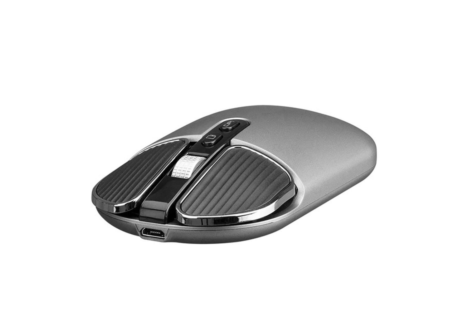 EVEREST SM-620 Kablosuz + Bluetooth Gri Mouse