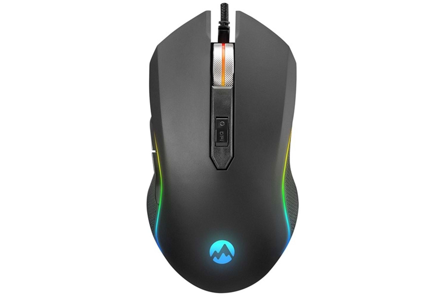Everest SM-F09 TITANIO Usb Gümüş 7200dpi RGB Ledli Gaming Oyuncu Mouse