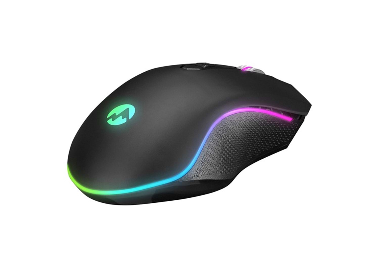 Everest SM-F09 TITANIO Usb Gümüş 7200dpi RGB Ledli Gaming Oyuncu Mouse
