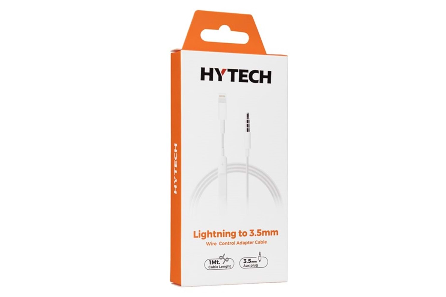 Hytech HY-XKO55 1m 3.5mm to Lightning Ses Kablosu