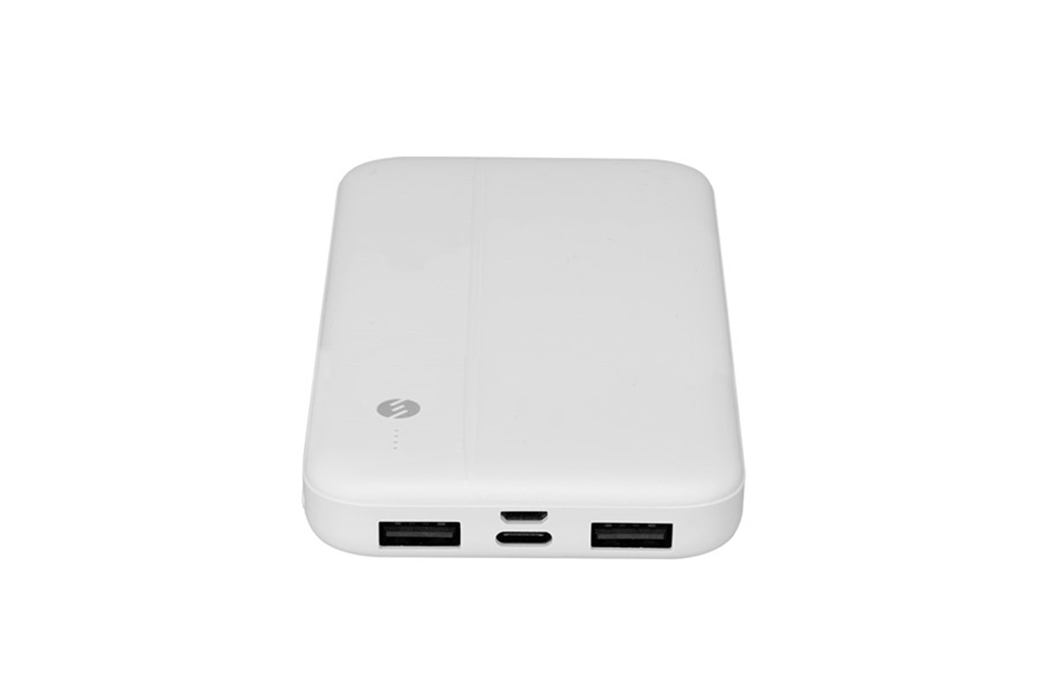 S-link IP-G10N 10000mAh Micro+Type C Girişli Powerbank Beyaz Taşınabilir Pil Şarj Cihazı