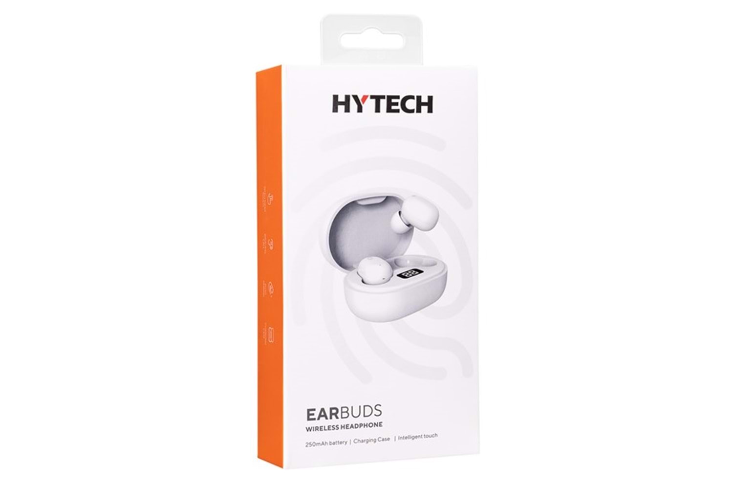 Hytech HY-TWS40 Beyaz Mobil Telefon Uyumlu Bluetooth TWS Mikrofonlu Kulaklık