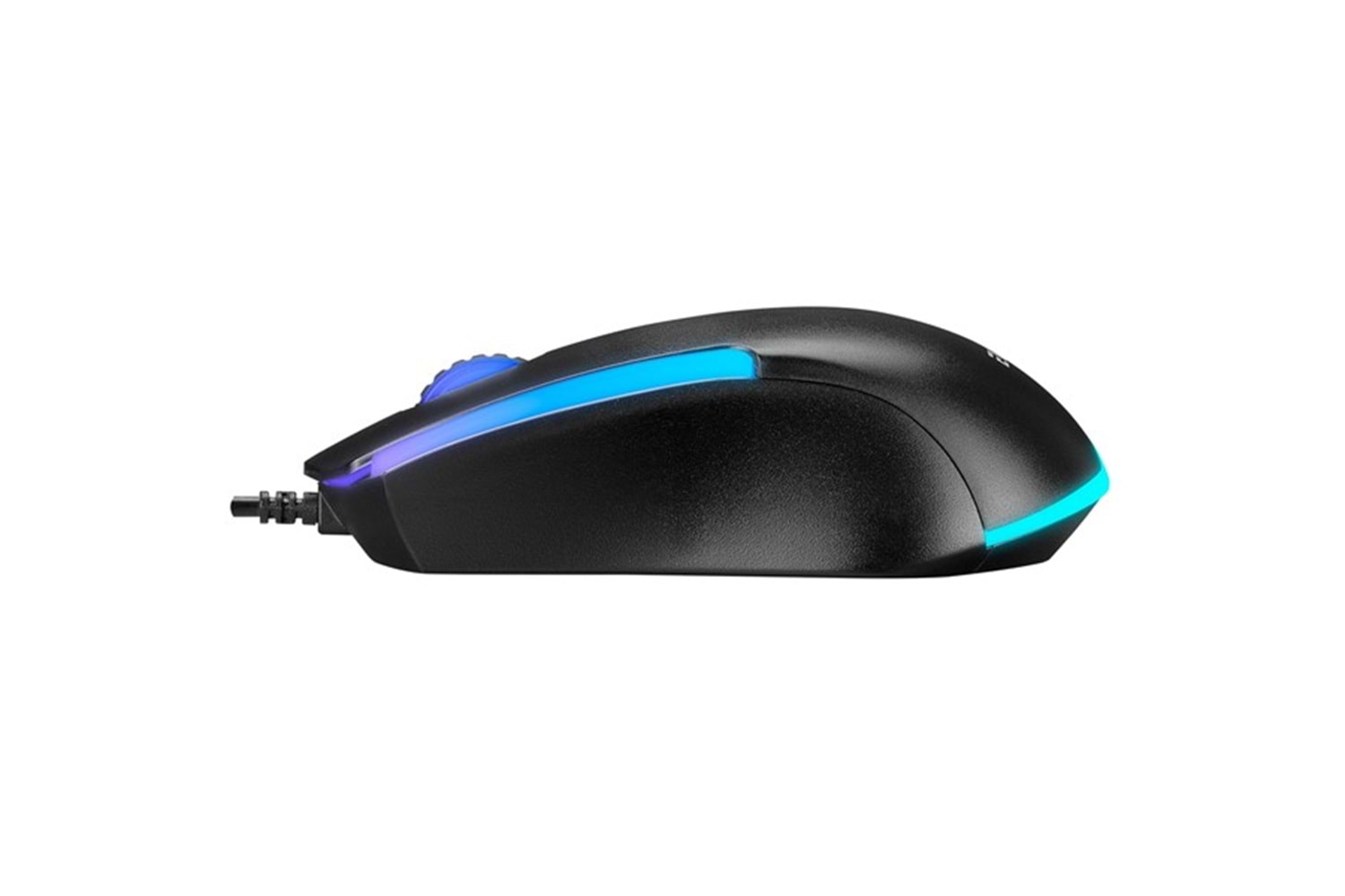 Everest KM-R59 FORZA PLUS Siyah Usb Rainbow Backlight Q Klavye + 1200 dpi Mouse Set