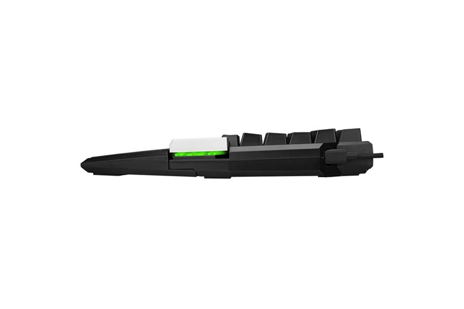 Rampage KB-277 OMNI Siyah Örgülü Type C RGB 6 Farklı Aydınlatma Modu Q Mini Gaming Oyuncu Klavyesi