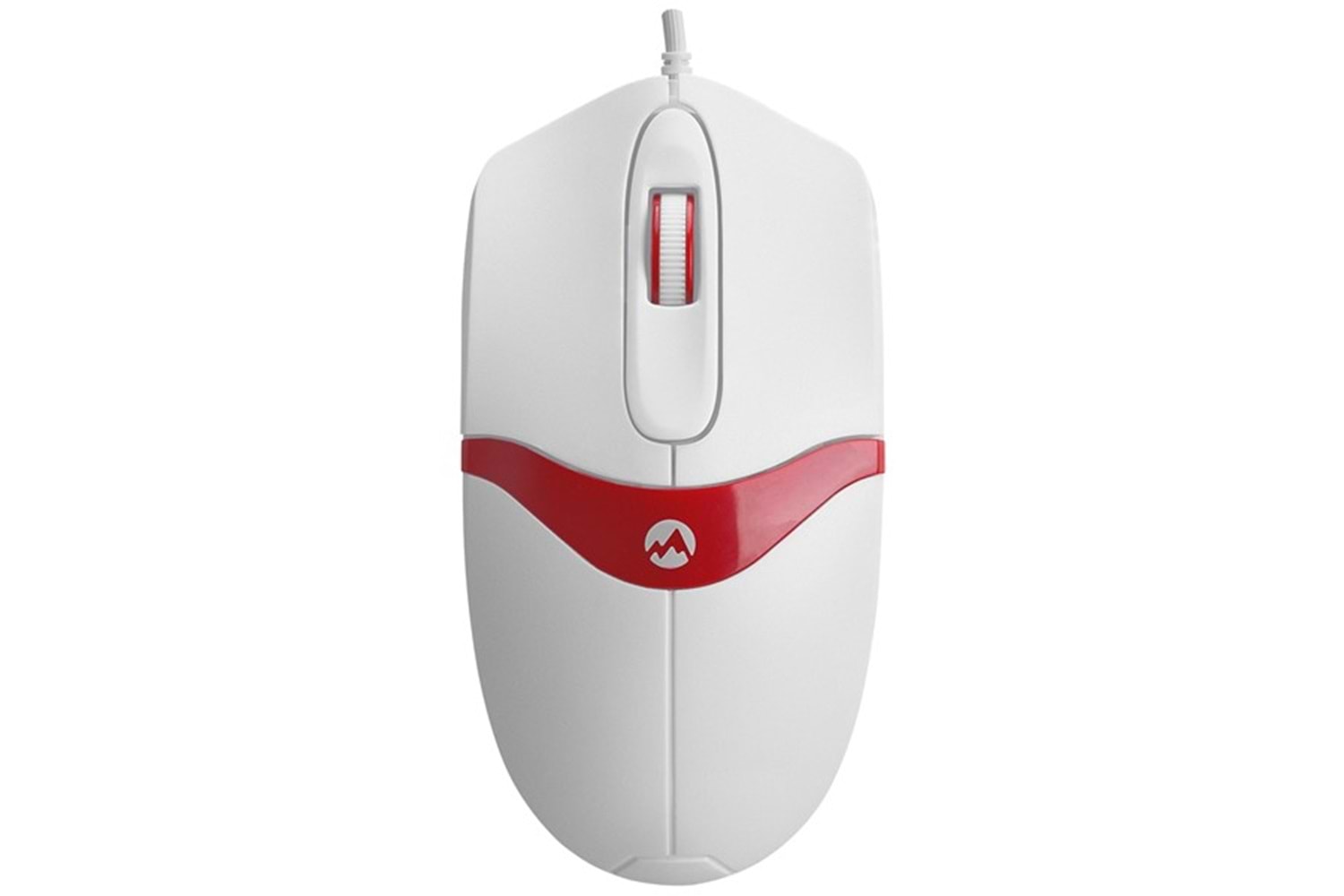 Everest SM-220 Usb Beyaz/Kırmızı 1200dpi 3D Optik Kablolu Mouse
