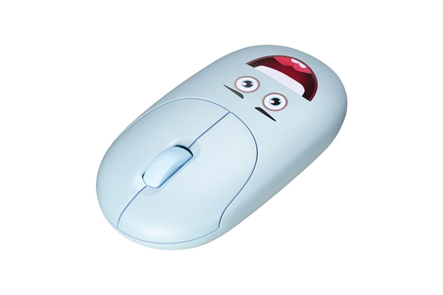 Everest SM-26 FASHION 2.4Ghz Mavi Kabartmalı Kablosuz Mouse