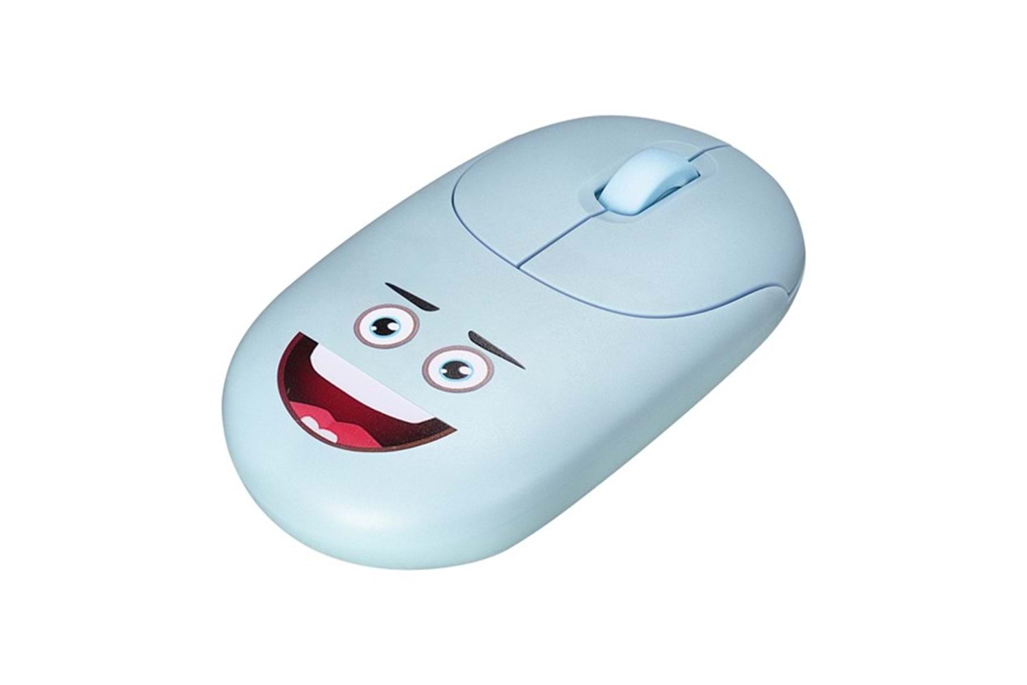 Everest SM-26 FASHION 2.4Ghz Mavi Kabartmalı Kablosuz Mouse