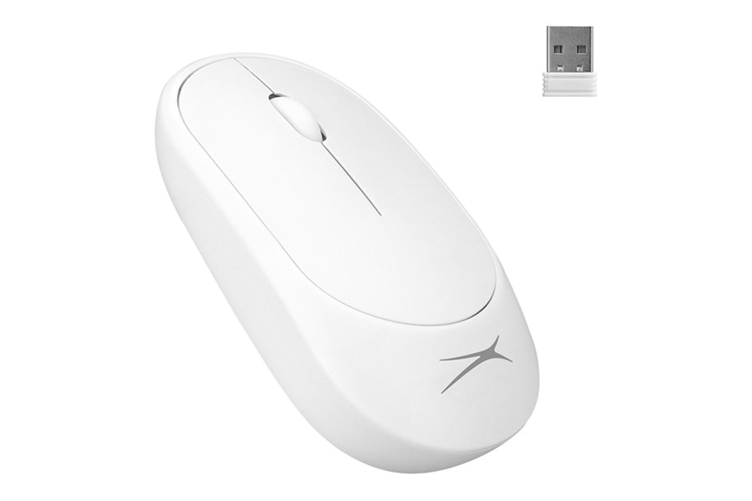Altec Lansing ALBC6314 Beyaz 2.4GHz 1200DPI Mouse Türkçe Q Kablosuz Klavye Mouse Set