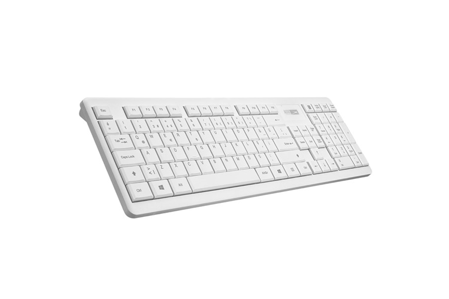 Altec Lansing ALBC6314 Beyaz 2.4GHz 1200DPI Mouse Türkçe Q Kablosuz Klavye Mouse Set