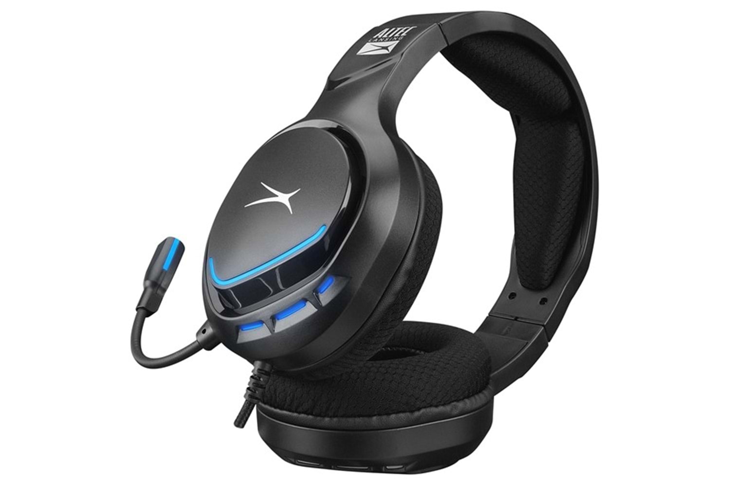 Altec Lansing ALGH9603 Siyah PS4/XBOX/Mobil Uyumlu USB 3.5mm Mavi Ledli Gaming Mikrofonlu Kulaklık