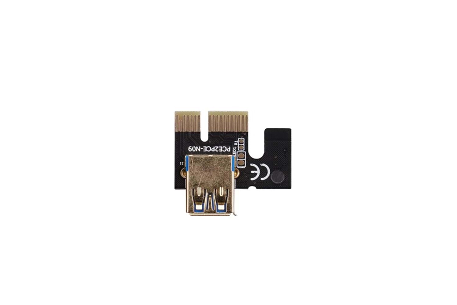 S-link SL-XE19 PCI-E 1x to 16x Sata 6pin Bitcoin Riser Versiyon 09S Ekran Kartı Yükseltici