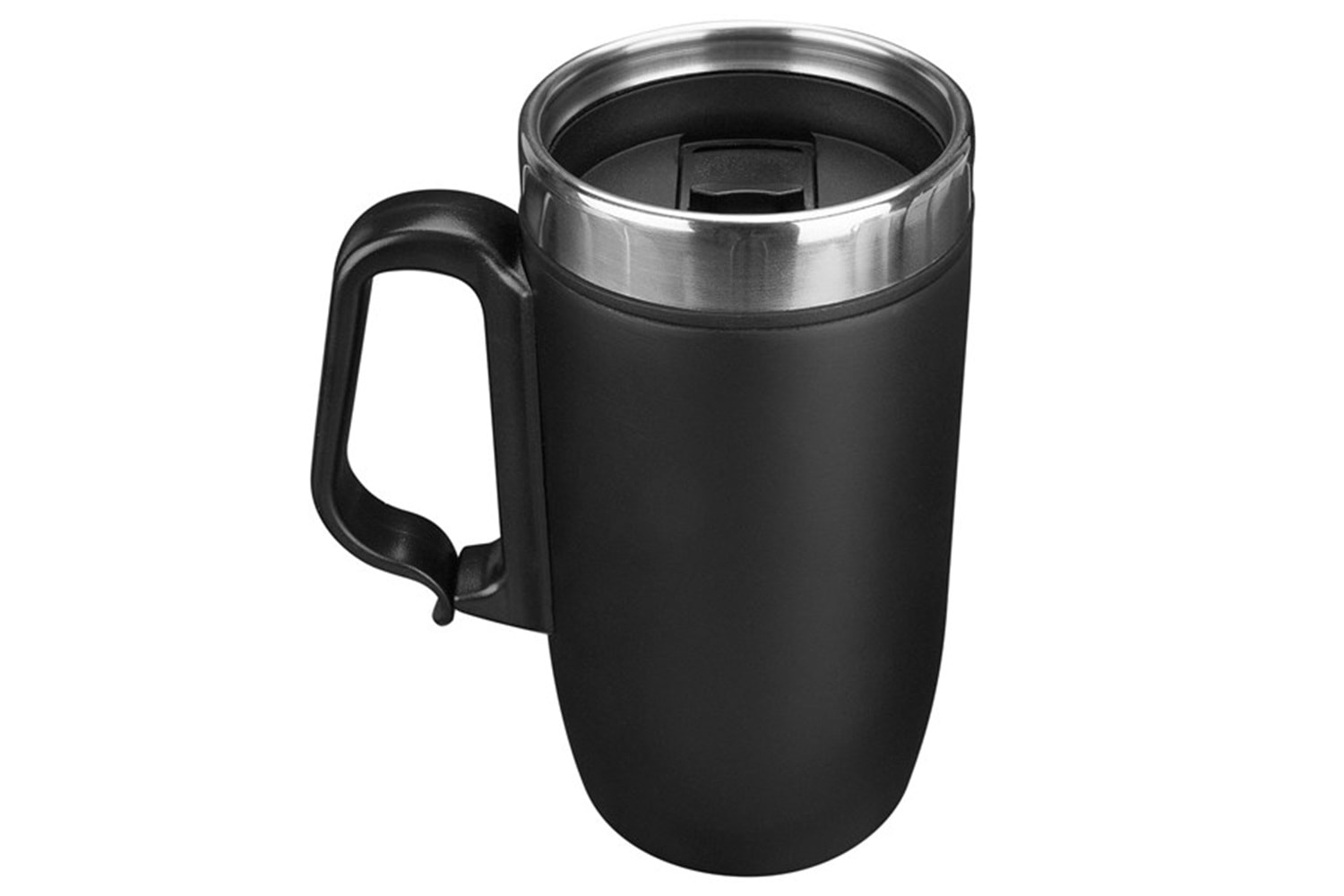 S-LINK SL-TM1974D Mat Siyah 240ML Iç 304 Dış 201 Paslanmaz Çelikten Kupa