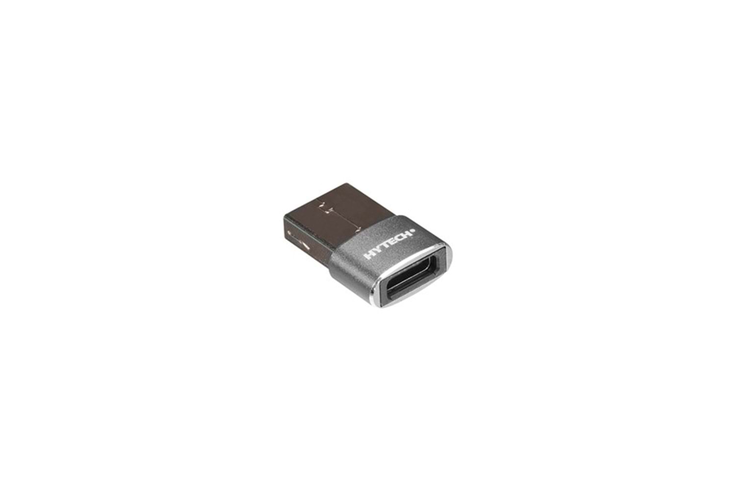 Hytech HY-XO33 Siyah Type C F to USB M Metal Gövdeli OTG Çevirici