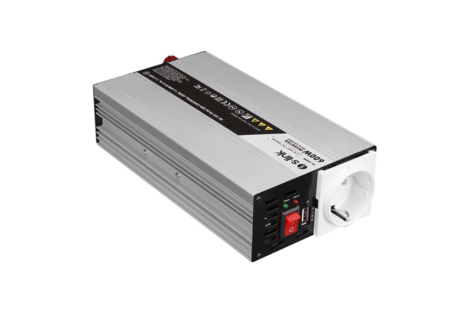 S-LINK SL-600W 600W DC12V-AC230V İnverter