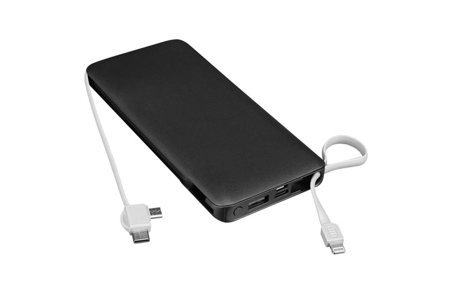 S-link P101 10000mAh PRM 2*USB+Type-C+Micro+Lightning Taşınabilir Siyah Pil Şarj Cihazı Powerbank