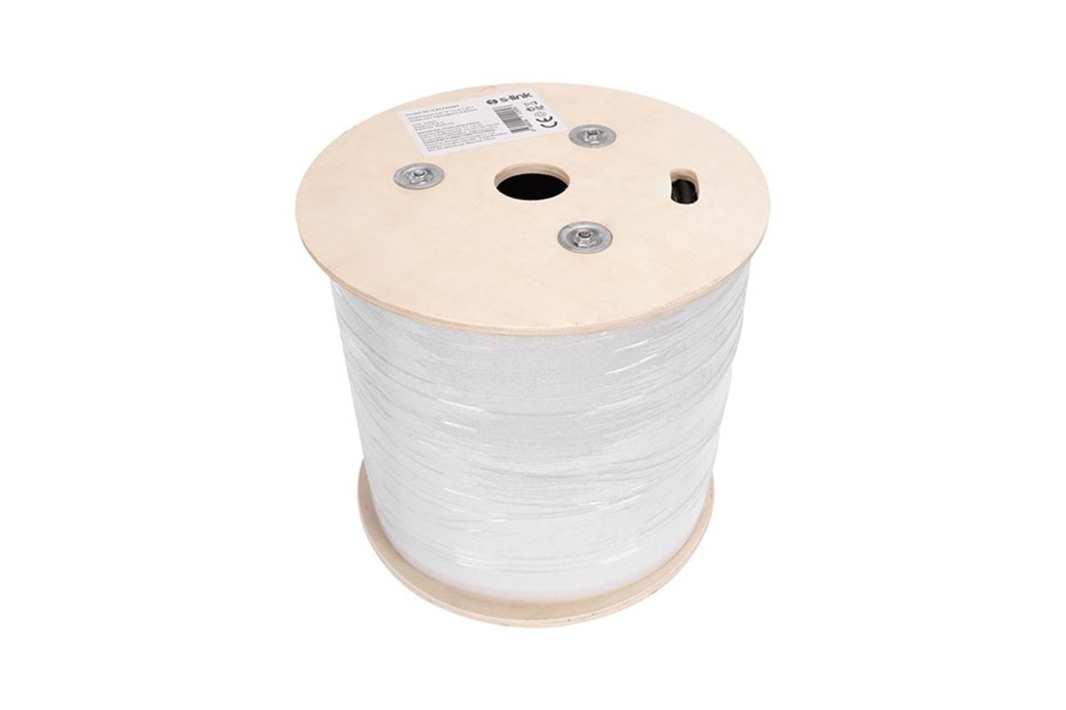 S-link SL-CAT7100M 100m Siyah S/FTP CCA CAT7 Gold Uçlu Ağ Bağlantı Kablosu