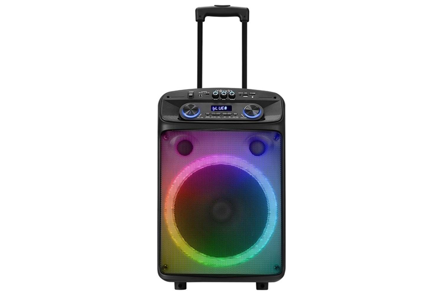 Mikado MD-BT505 60W USB/BT/TF/TWS Led Işıklı Kablosuz ve Kafa Mikrofonlu Toplantı-Parti Hoparlörü