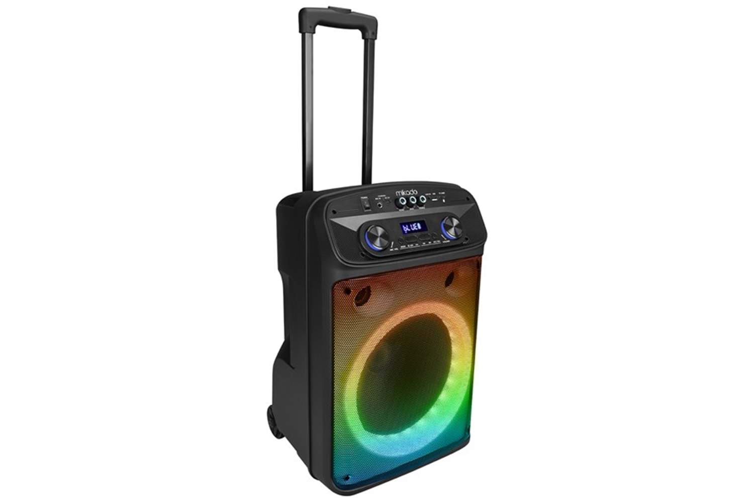 Mikado MD-BT505 60W USB/BT/TF/TWS Led Işıklı Kablosuz ve Kafa Mikrofonlu Toplantı-Parti Hoparlörü
