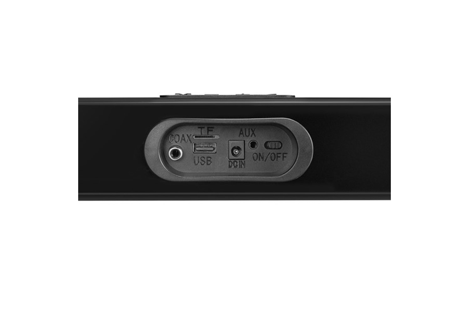 Mikado MD-SB101 Siyah 10Wx2 12V/1.5A BT+USB+AUX+TF Kartlı Ev Sinema Soundbar Speaker