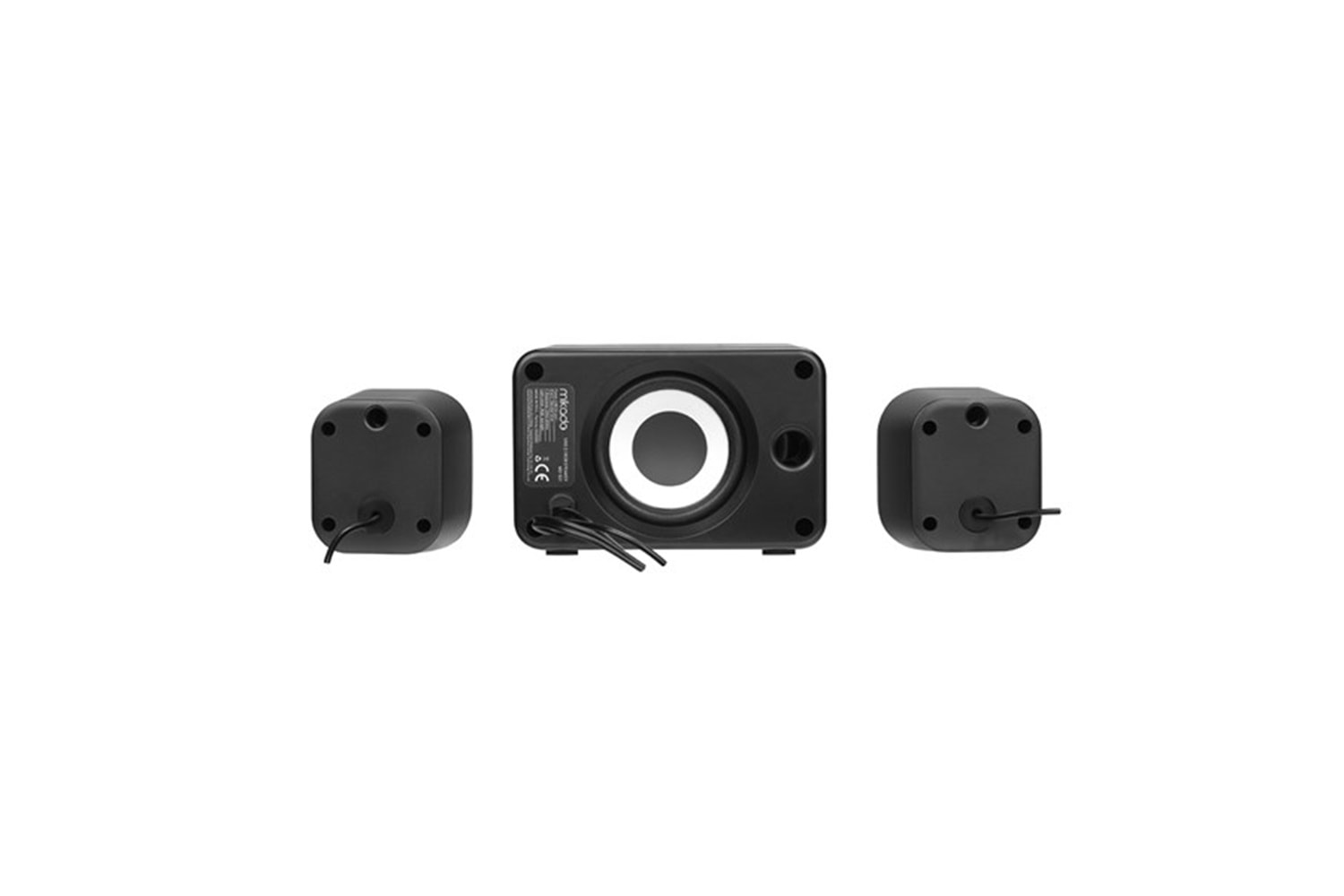MIKADO MD-511 5W+3W×2 USB RGB Ledli 2.1 Gaming Speaker Hoparlör