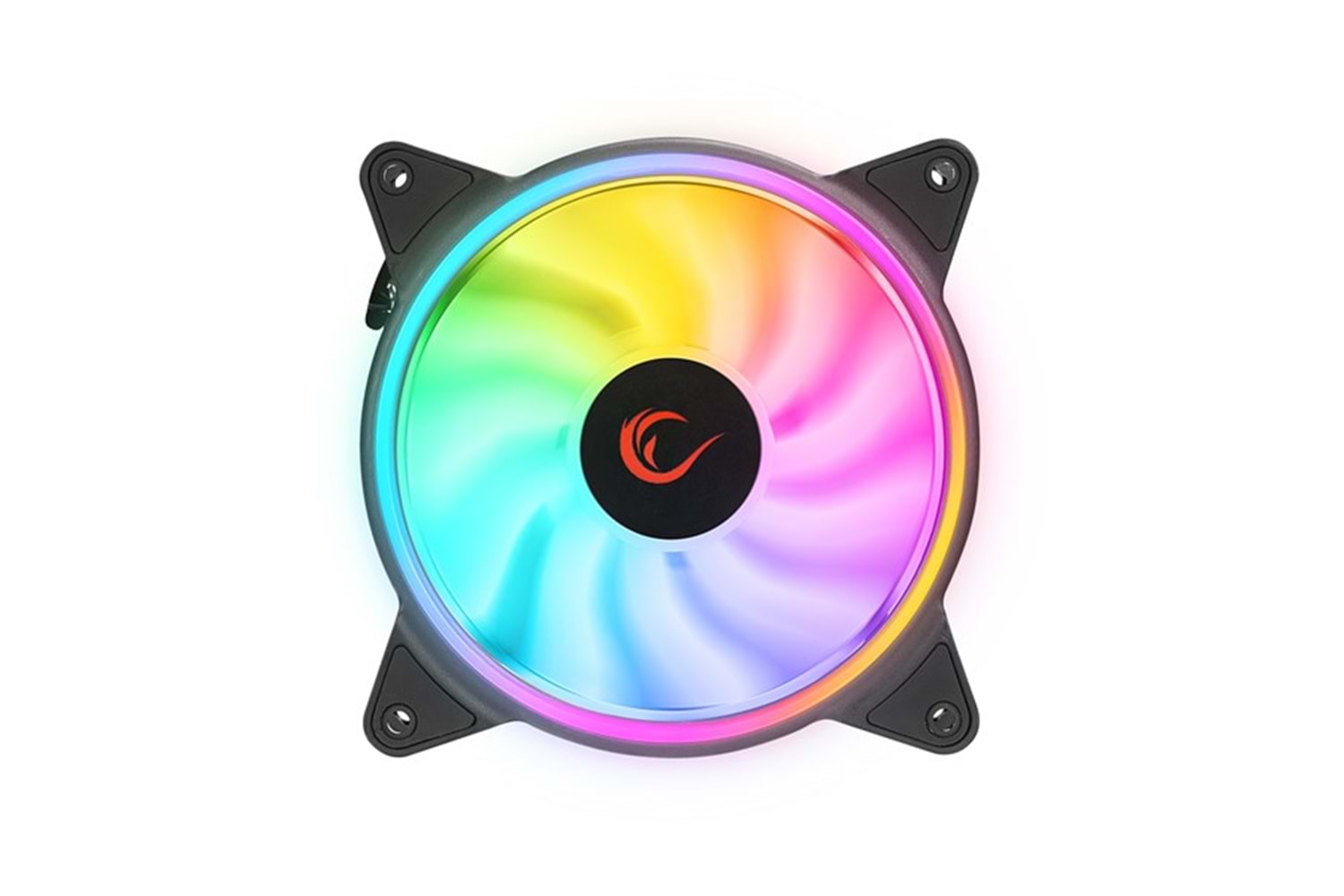 RAMPAGE COOLWIND F3 ARGB Fan + Kumanda 1200RPM Gaming Oyuncu Kasa Fan Kiti 3-lü paket