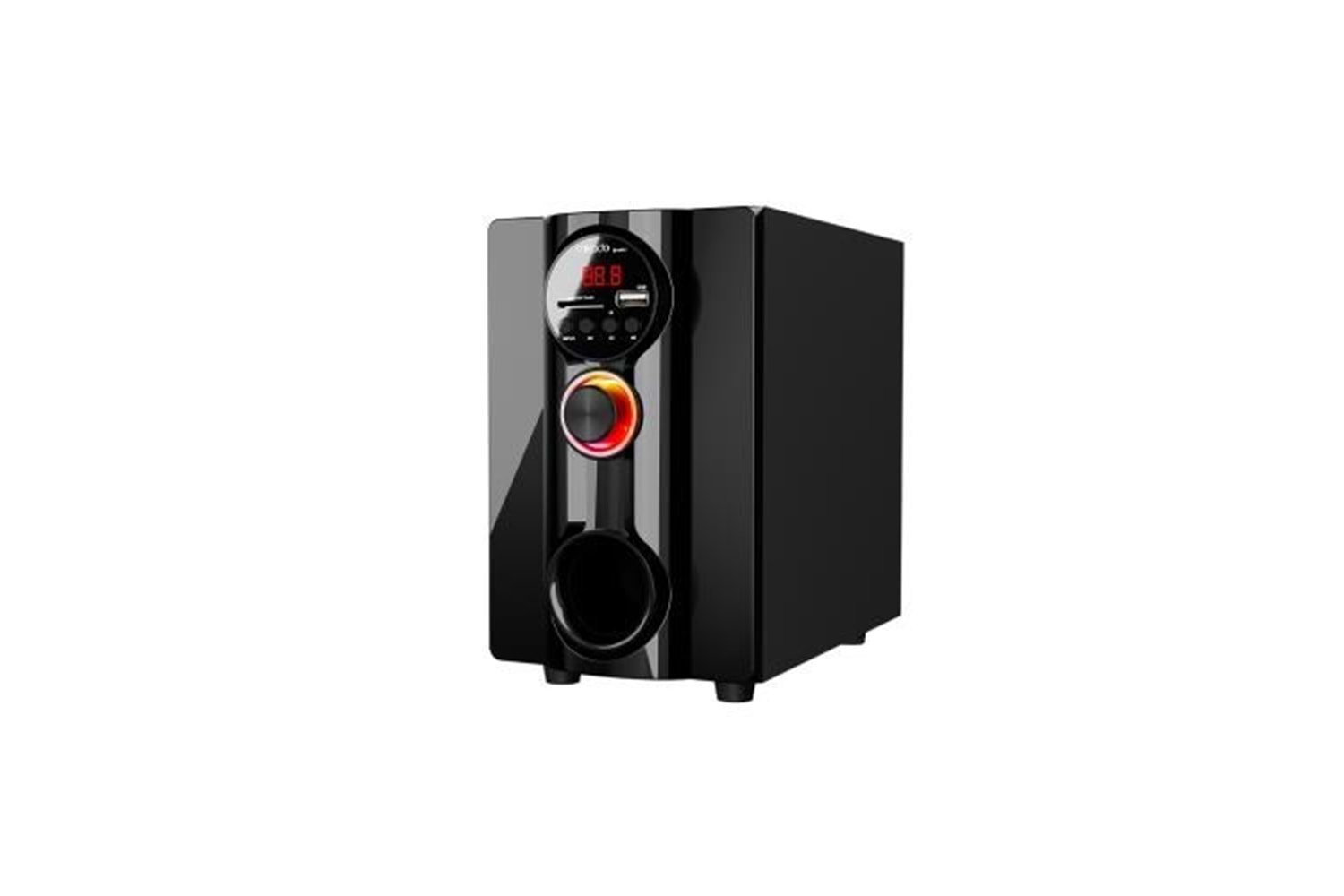MIKADO MD-95BT 2+1 20W Siyah Multimedya FM/BT/SD/USB Speaker Hoparlör
