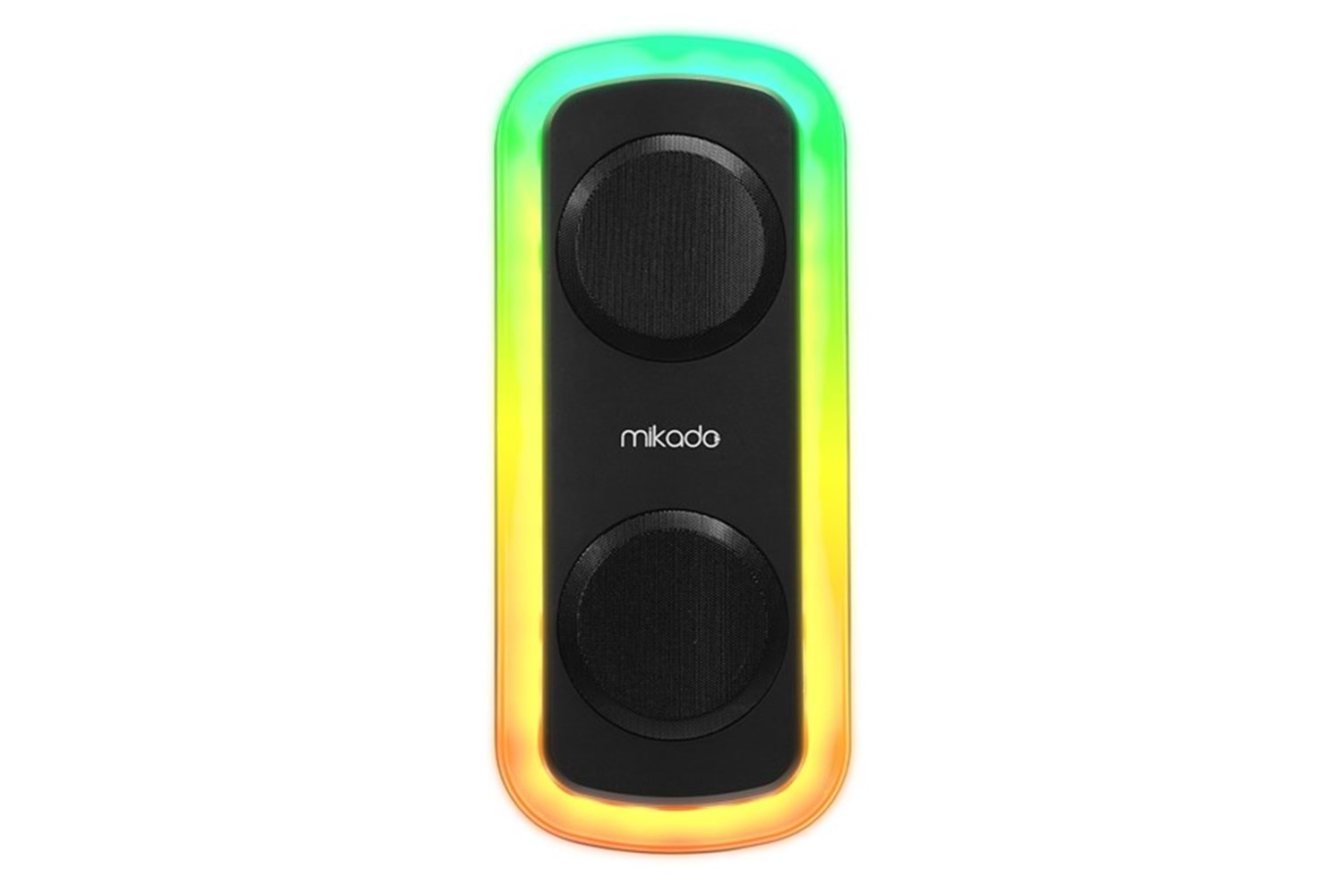 MIKADO MD-C18 Siyah 8W RGB Işıklı Taşınabilir Hoparlör