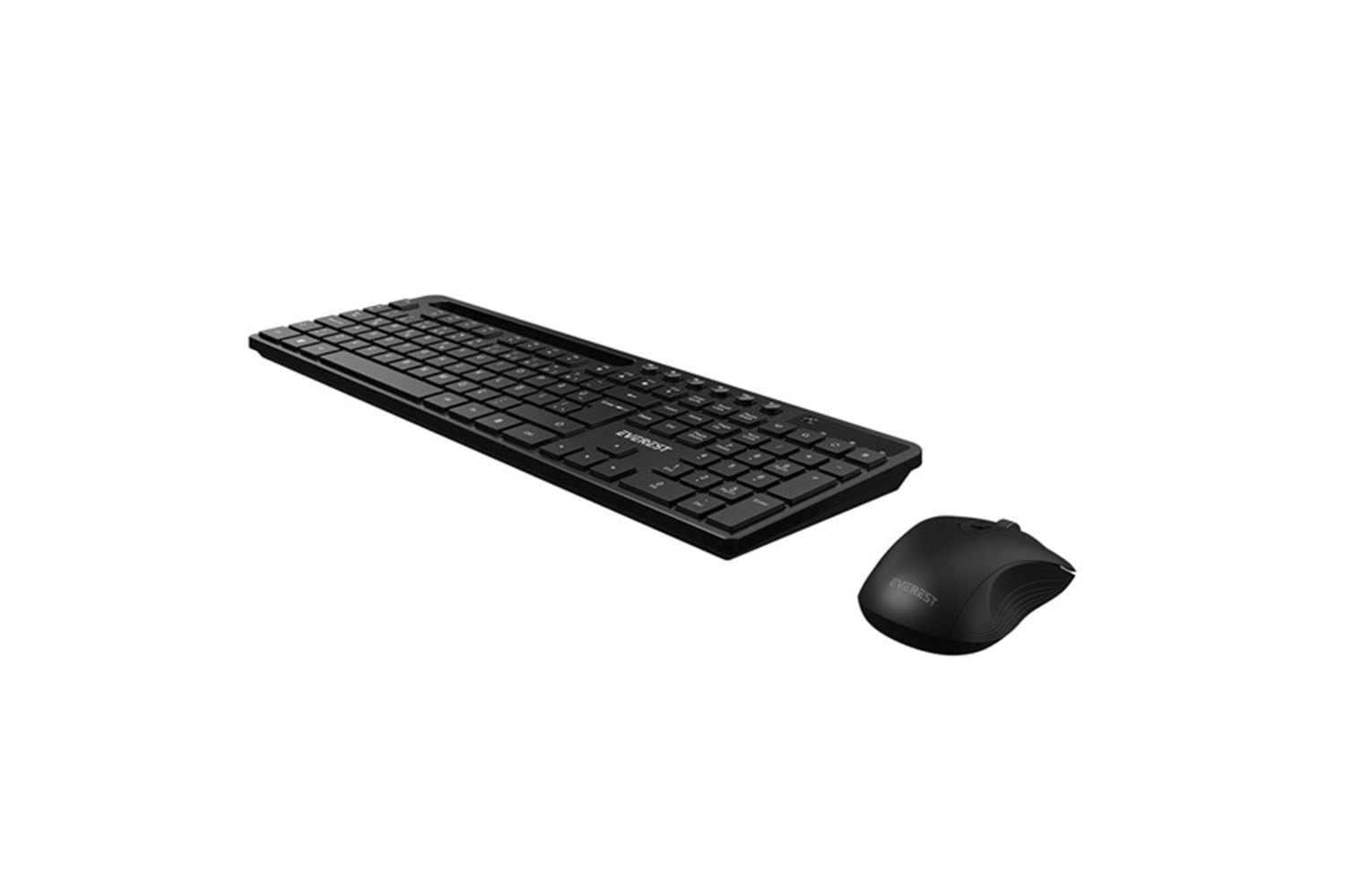 Everest KM-730 Siyah Kablosuz Q Multimedia Klavye + Mouse Set