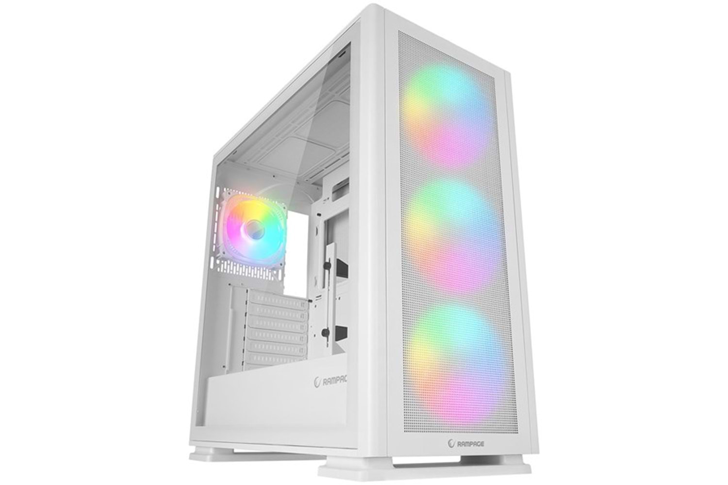 RAMPAGE VANGUARD V2 GAMING EATX PC KASASI BEYAZ