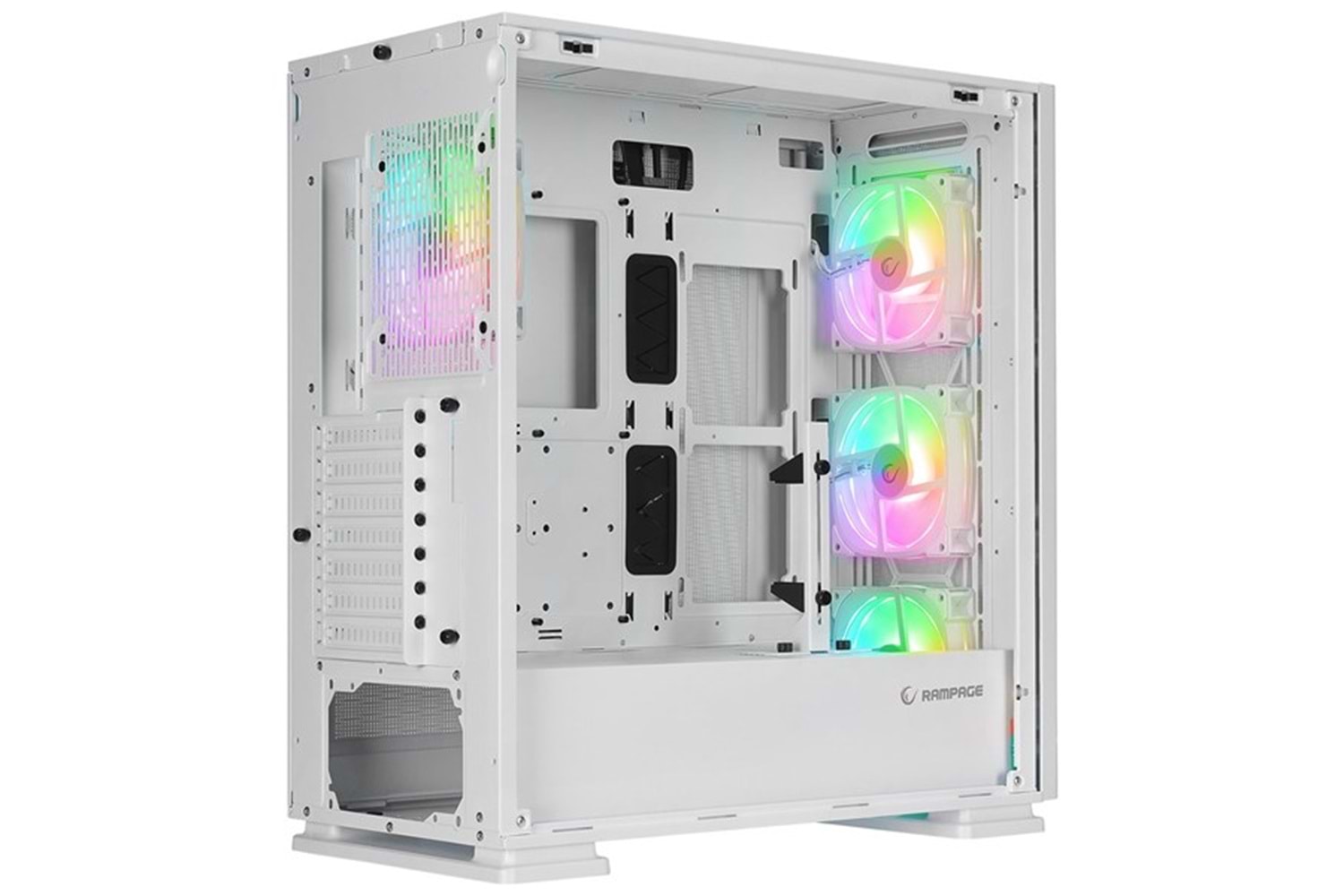 RAMPAGE VANGUARD V2 GAMING EATX PC KASASI BEYAZ
