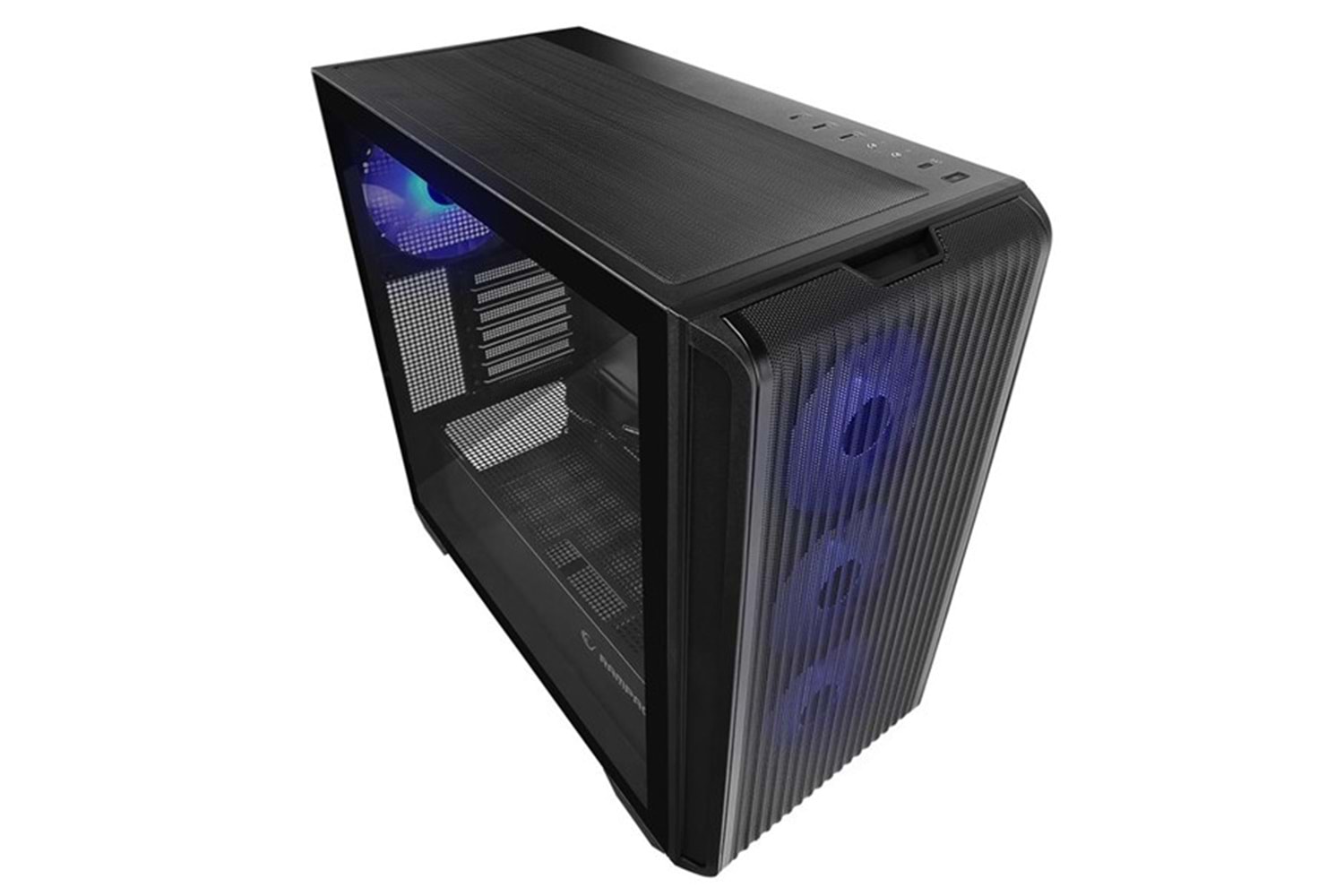 RAMPAGE CRAFT 4-RGB FANLI GAMING MID-TOWER PC KASASI SİYAH